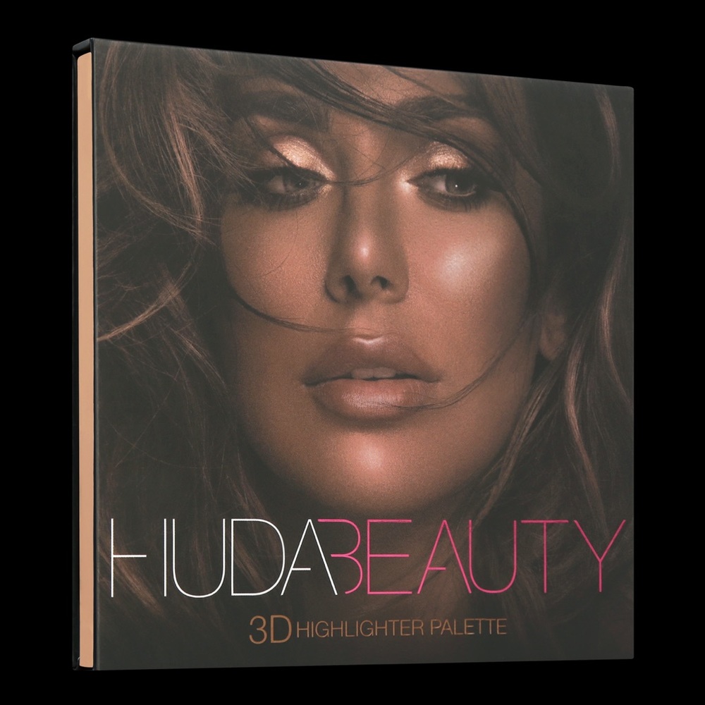 Huda Beauty 3D Highlighter Palette in Bronze Sands